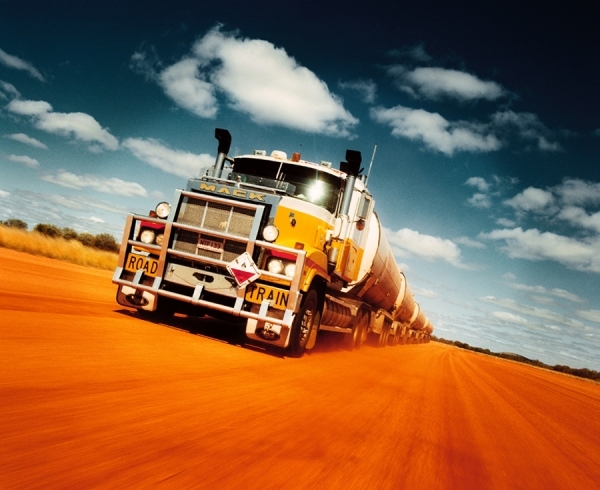 Photograph Simon Stock Road Train 2 on One Eyeland